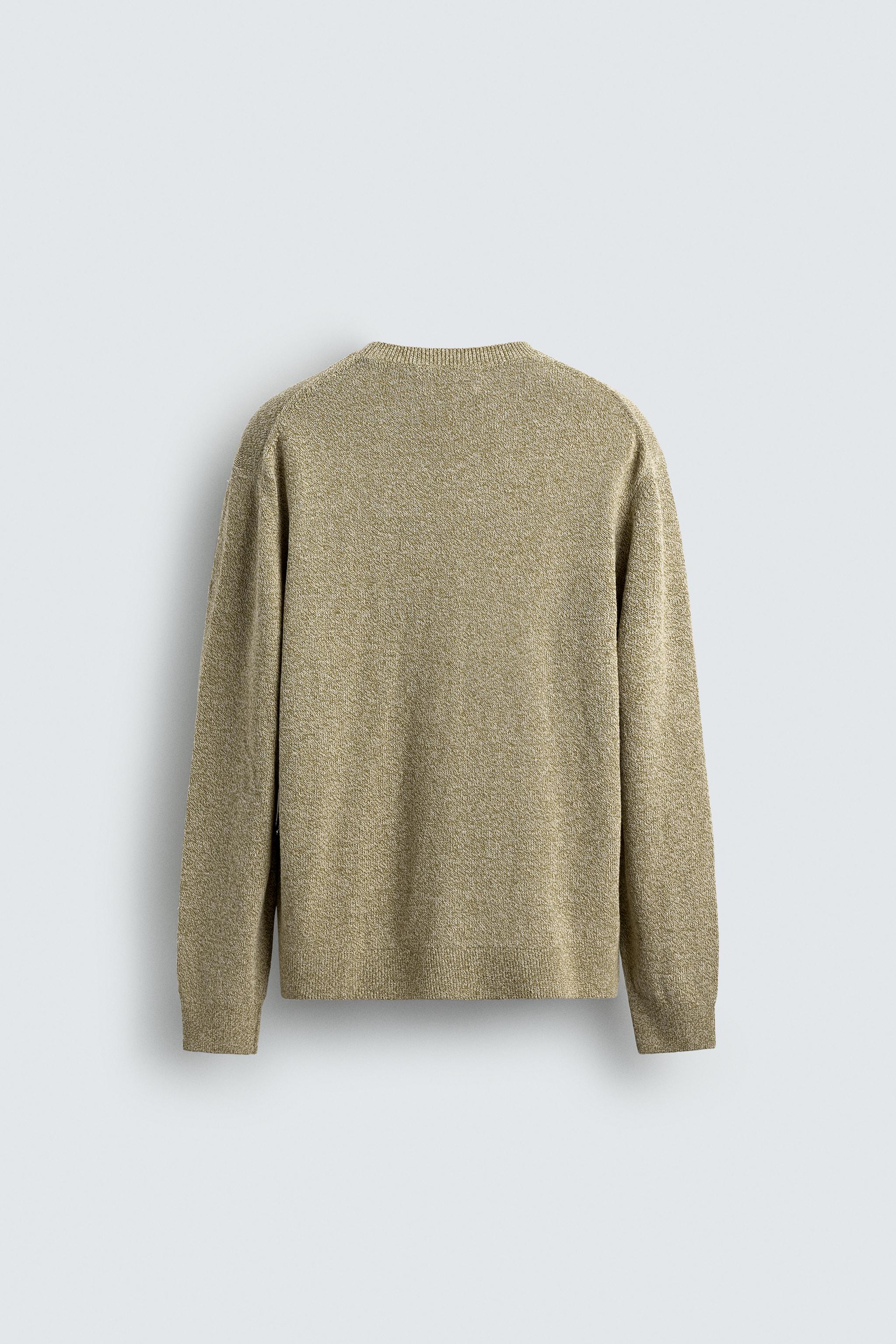 COTTON BLEND CABLE JUMPER